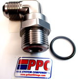 O Ring Boss ORB giratorio de 90 grados a accesorios AN macho