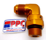 O Ring Boss ORB giratorio de 90 grados a accesorios AN macho