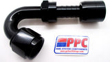 Crimp On Aluminum Swivel Hose End Fittings