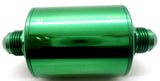 Compact Billet Aluminum Fuel Filter Stainless cleanable element
