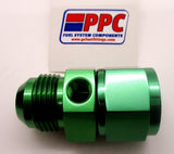 Accesorios de puerto de prueba de presión Aluminio anodizado