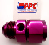 Accesorios de puerto de prueba de presión Aluminio anodizado