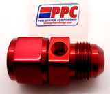 Accesorios de puerto de prueba de presión Aluminio anodizado