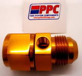 Accesorios de puerto de prueba de presión Aluminio anodizado