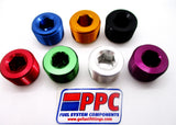Tapones de tubería de aluminio NPT con cabeza hexagonal Allan empotrada en colores personalizados