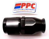 Black Show Polished PTFE Swivel Hose Ends Aluminum