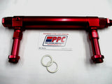 Telescopic Fuel Log for Edelbrock VRS, Holley 4150 and 4500 without Swivels