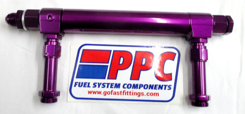 Telescopic Fuel Log for Edelbrock VRS, Holley 4150 and 4500 without Swivels