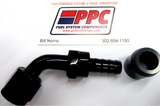 Crimp On Aluminum Swivel Hose End Fittings