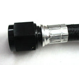 Extremos de manguera engarzados para uso con manguera de PTFE