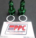 Carburetor Inlet Fittings for Holley & Edelbrock Carburetors