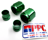 Kits de manguito y tuerca de tubo Aluminio y acero inoxidable