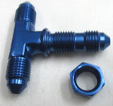 Racores en T de mamparo con tuerca de mamparo