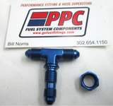 Racores en T de mamparo con tuerca de mamparo