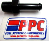 Male NPT to Hose Barb Straight Anodized Aluminum