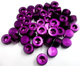 Tapones de tubería de aluminio NPT con cabeza hexagonal Allan empotrada en colores personalizados