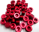 Tapones de tubería de aluminio NPT con cabeza hexagonal Allan empotrada en colores personalizados