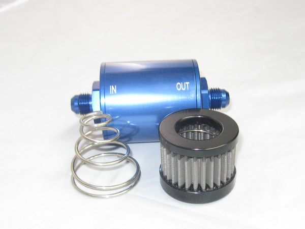 Fuel Filter 5/16in. - 8mm in and out, plastic, 8,45 €