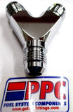 Y Block Fittings Grade 6061t6 Billet Aluminum