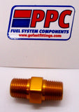 NPT to NPT Male Straight Coupler Union