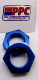 Bulkhead Nuts  Anodized Aluminum 2 Per pkg.