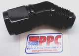 Adaptador giratorio macho/hembra de 45 grados, accesorios de aluminio