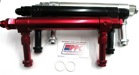 Telescopic Fuel Log for Holley 4150 and 4500 without Swivels