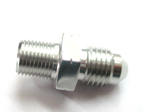 2Pcs Aluminum Flare Male 6AN to 1/4'' NPT Straight Adapter Fittings Connector 2Pcs Aluminum Flare Male 6AN to 1/4'' NPT Straight Adapter Fittings Connector
