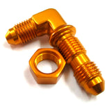 [Copper Plated Aluminum Swivel Hose Ends with Mirror finish  ] - Performance Plumbing Components