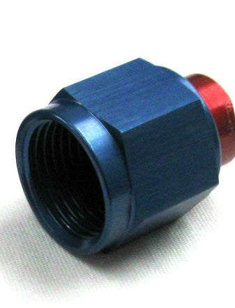 Female Thread AN Block Off Caps Anodized Aluminum