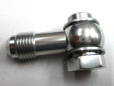 Banjo Fittings with Banjo Bolt and Crush Washers in Show Polished Aluminum
