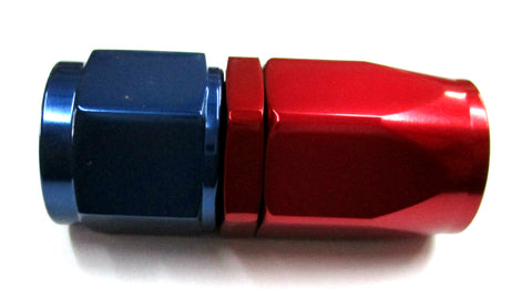 Blue and Red  Re-Usable Swivel Hose Ends