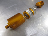 Compact Billet Aluminum Fuel Filter Stainless cleanable element